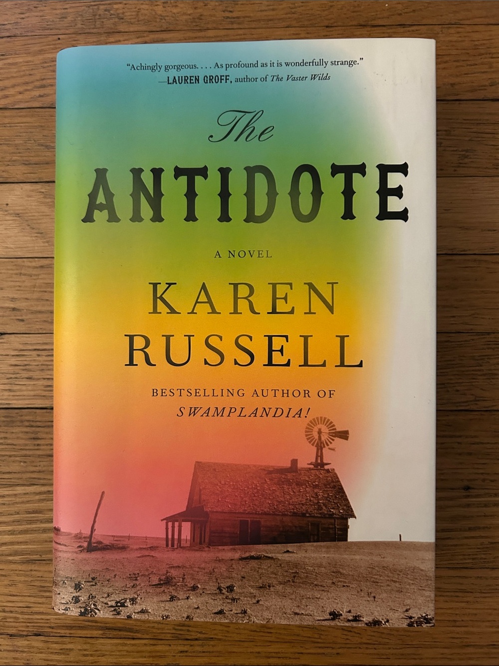 Hardcover book - the antidote - Karen Russell - botm - book club 📕